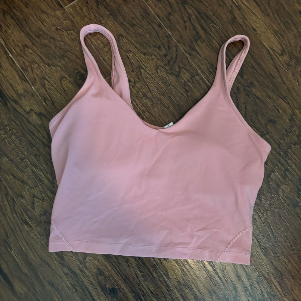 Pink Lululemon tank